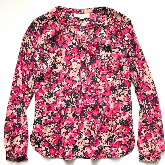 LOFT Tops - LOFT Floral Blouse